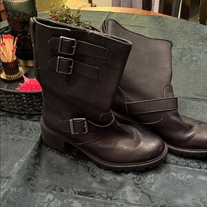Rockport Black Heeled Boots